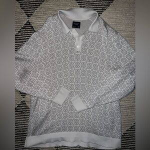 Long sleeve sweater polo